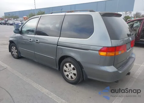 2002 Honda Odyssey Ex-L from USA, damaged, VIN 2HKRL18752H570734